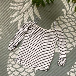 Lulus Striped Shirt